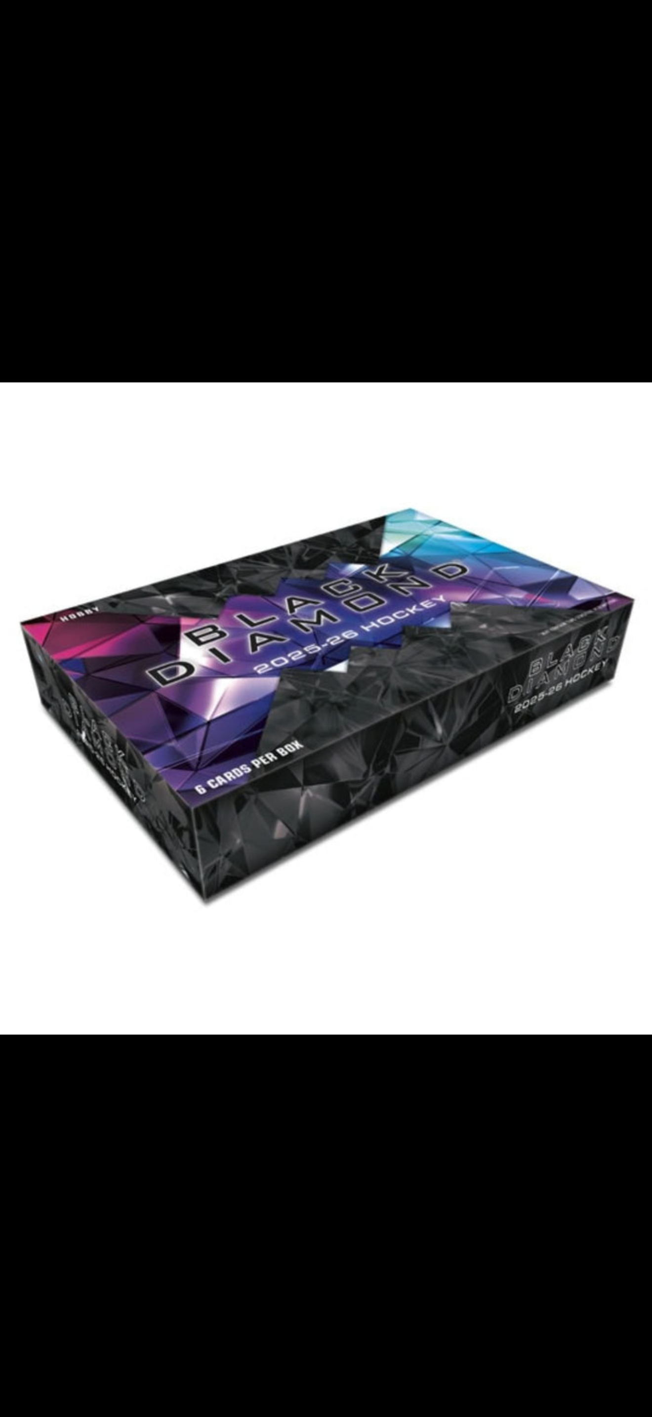 12x Upper Deck Series One 2025-26 + 5x Black Diamond 2025-26 – Random Team